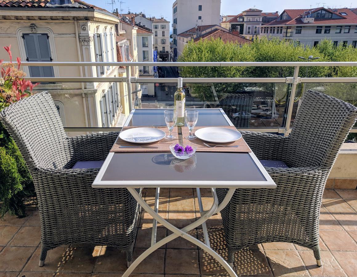 Ferienwohnung Citilet 6 Bright, Open-Plan With Large Terrace Cannes Exterior foto